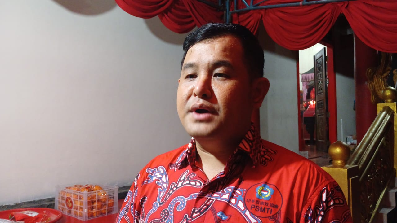 Ketua Ikatan Pemuda Tionghoa Indonesia (IPTI) Kaltara Effendi Gunardi